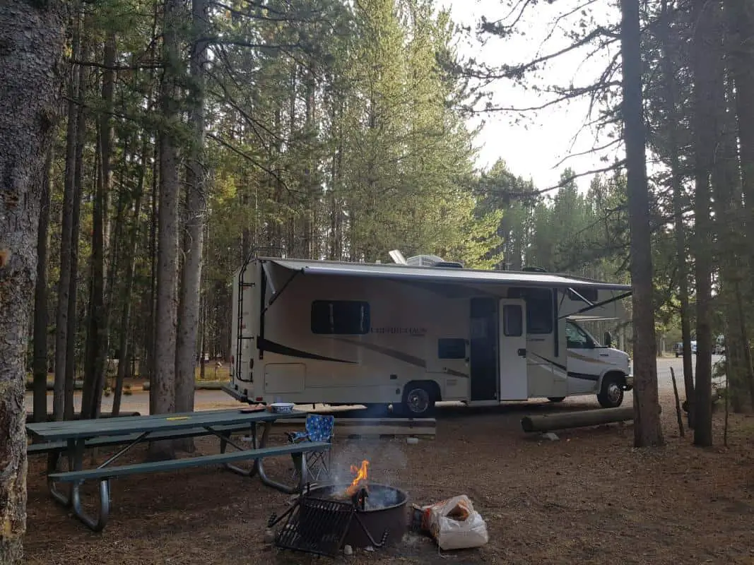 Camping in the Rockies