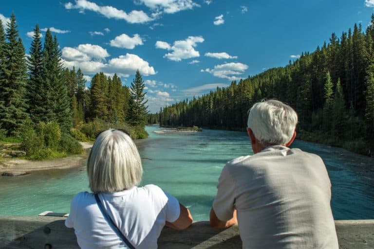 Elderly in Banff