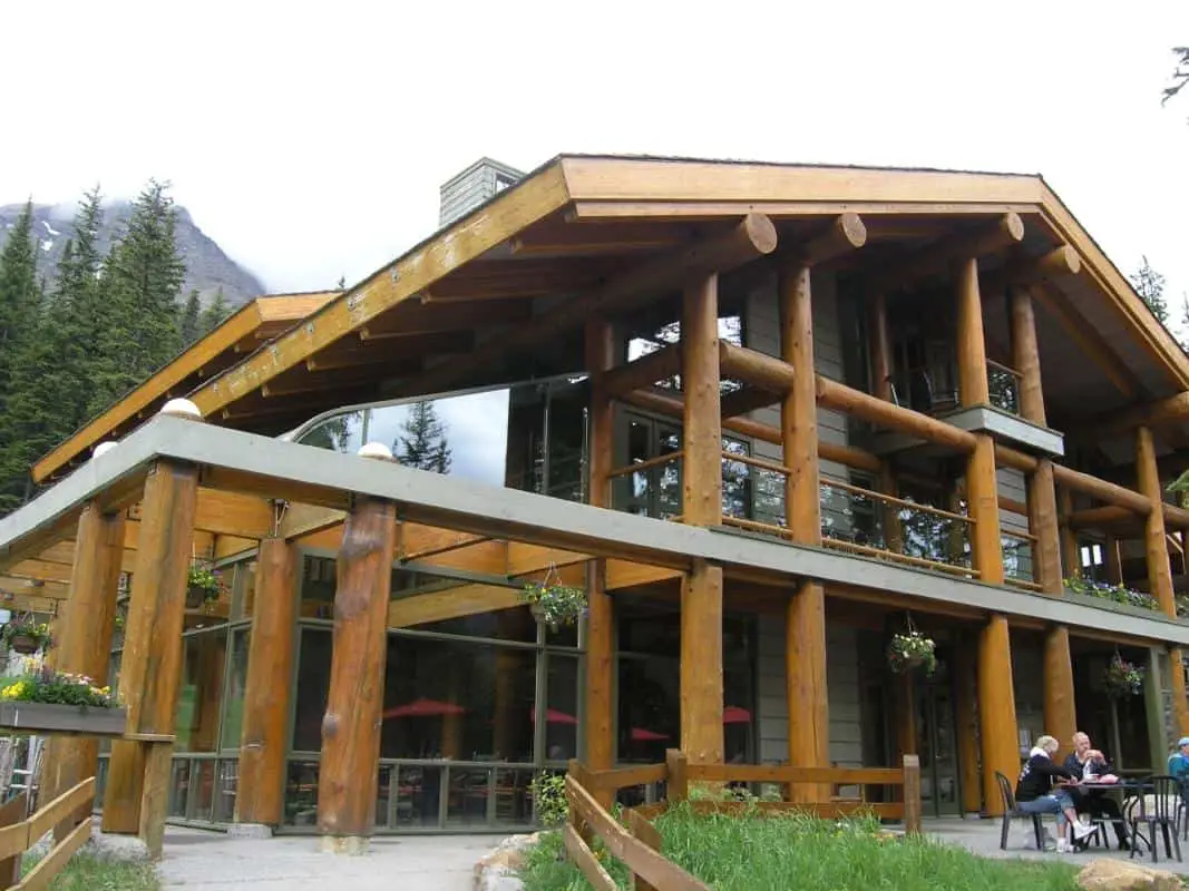 The Moraine Lake Lodge in Banff is one of the park's most expensive hotels