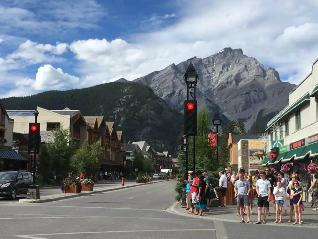 Banff is a small town community that attracts millions of tourists each year.