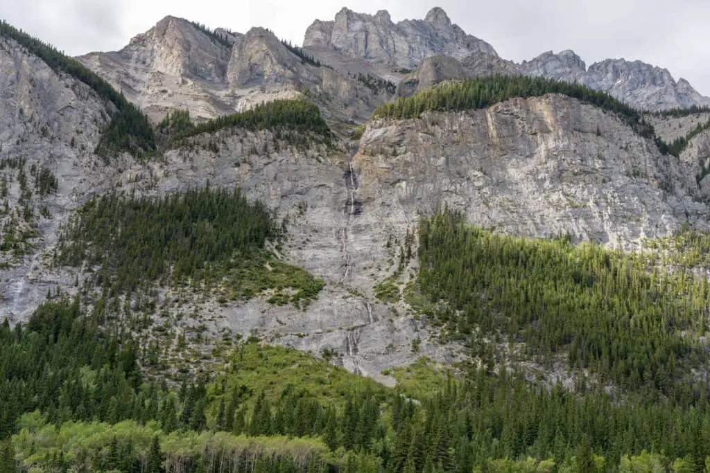 Cascade Mountain in Banff, seen from the south side