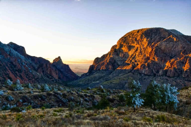 Chisos Bassin Station in Big Bend National Park.
