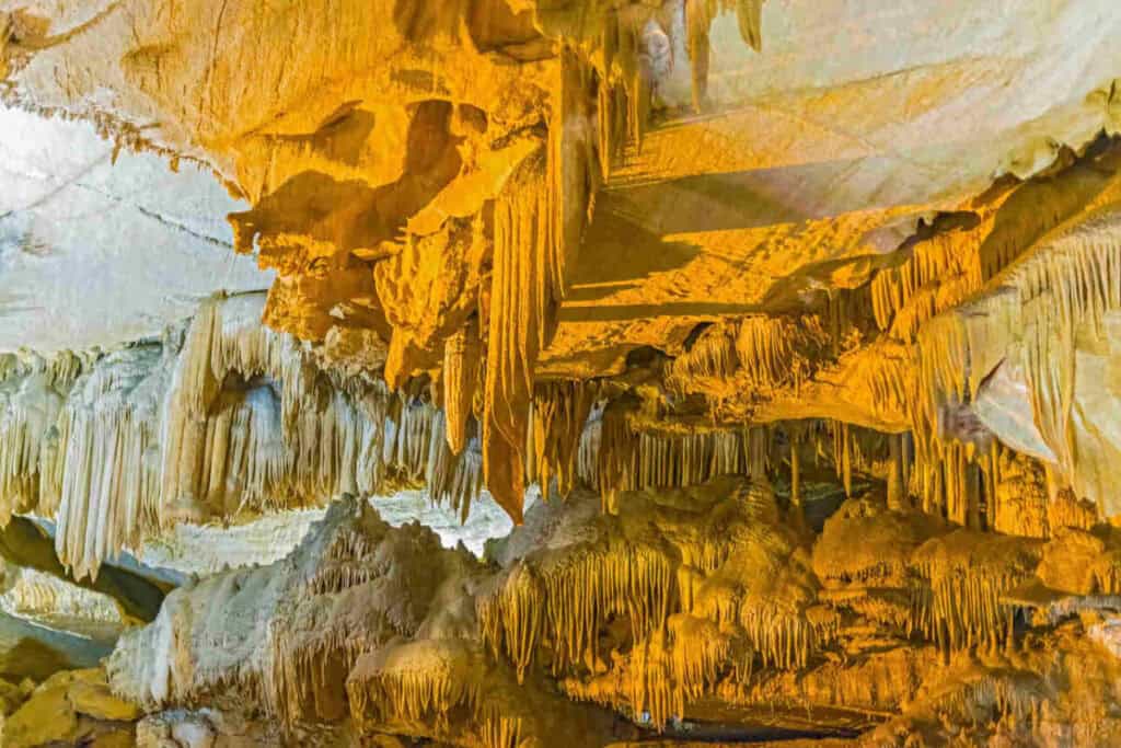 Crystal Cave at Sequoia National Park.